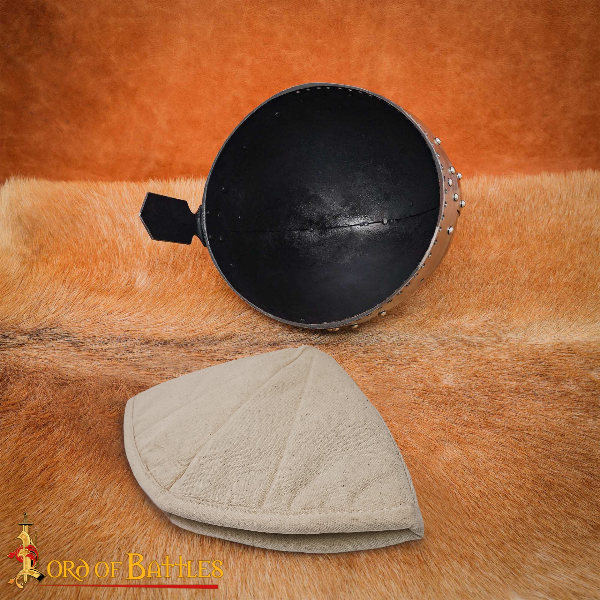 Gorro acolchado medieval con relleno reciclado para casco - LARP y HEMA - imagen 16