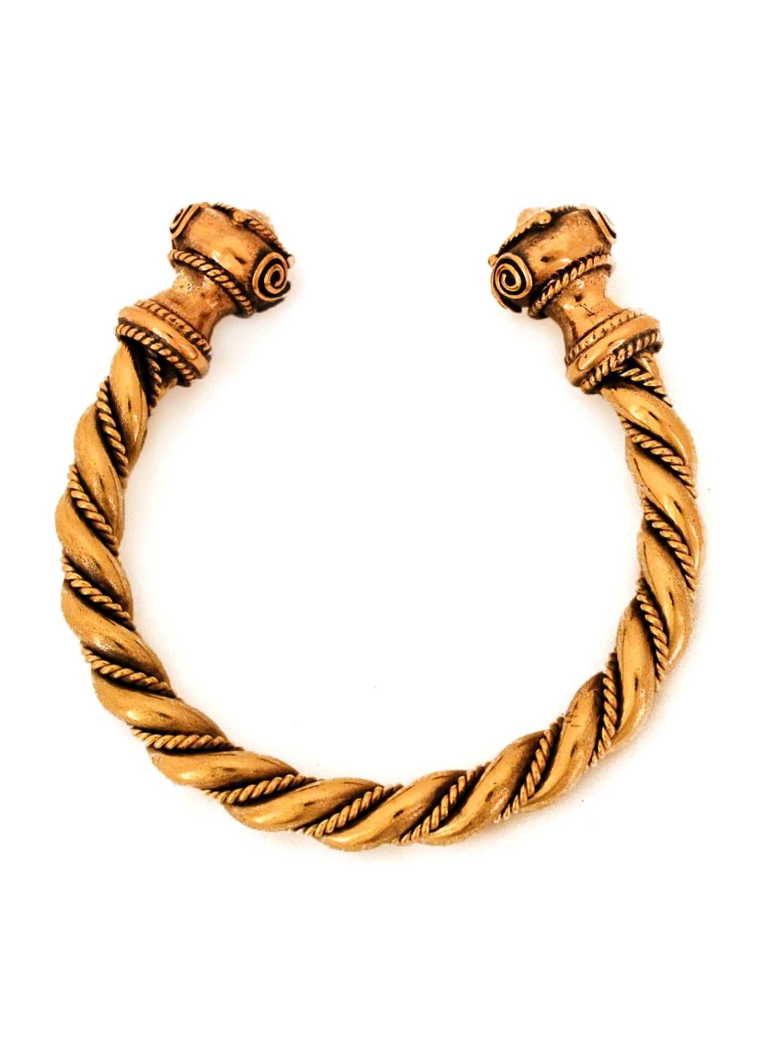 Imagen única de: Brazalete Celta De Bronce Macizo