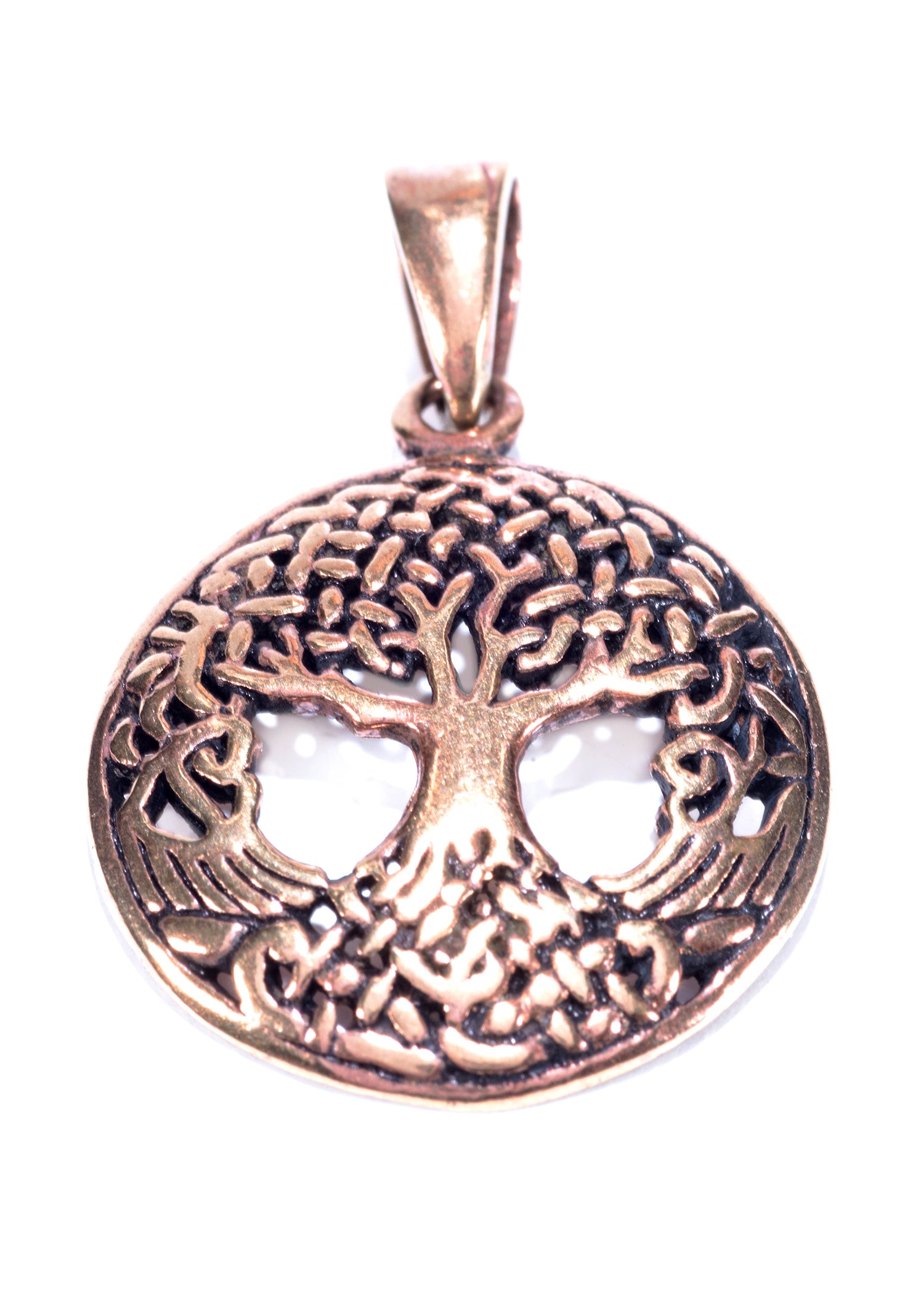 Imagen única de: Collar Colgante Ceniza Del Mundo Yggdrasil De Bronce