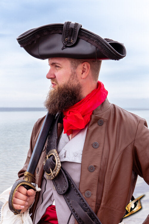 Imagen única de: Sombrero Pirata - Piel Sintética