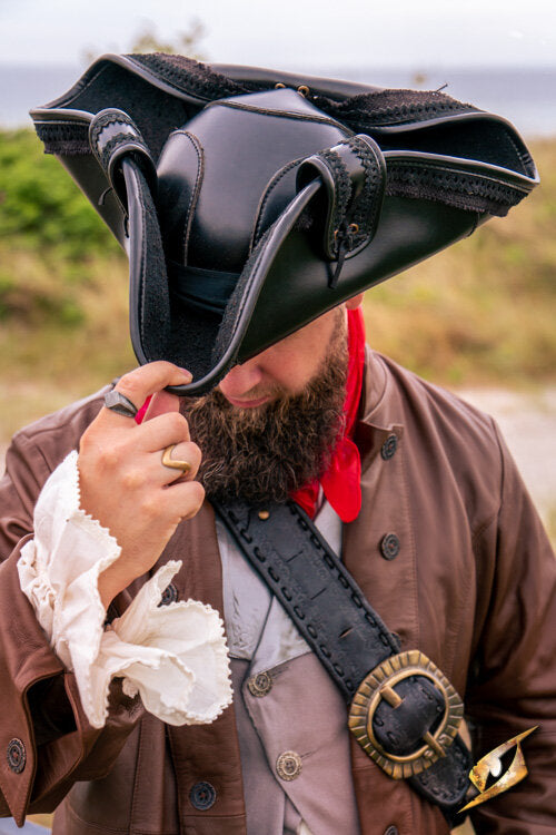 Imagen única de: Sombrero Pirata - Piel Sintética
