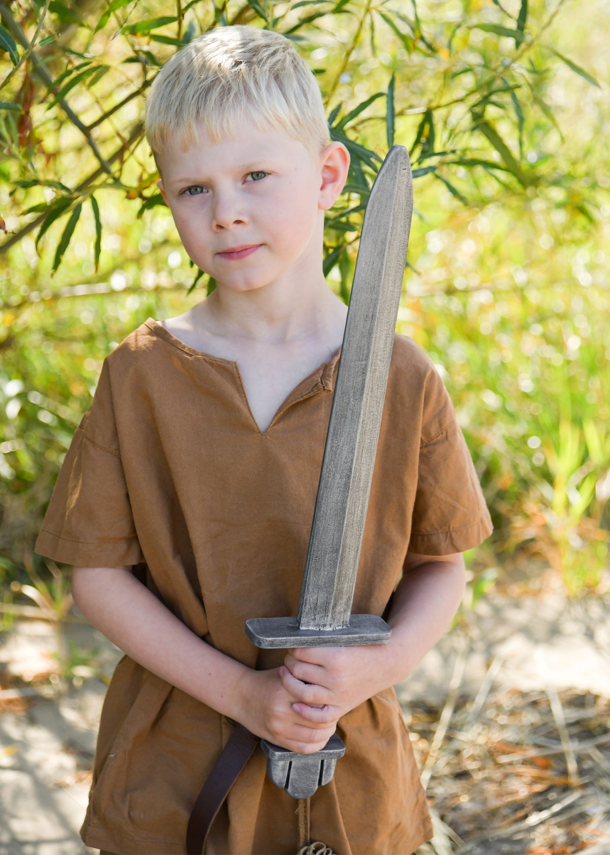 Espada de madera vikinga mini para niños - 3 modelos