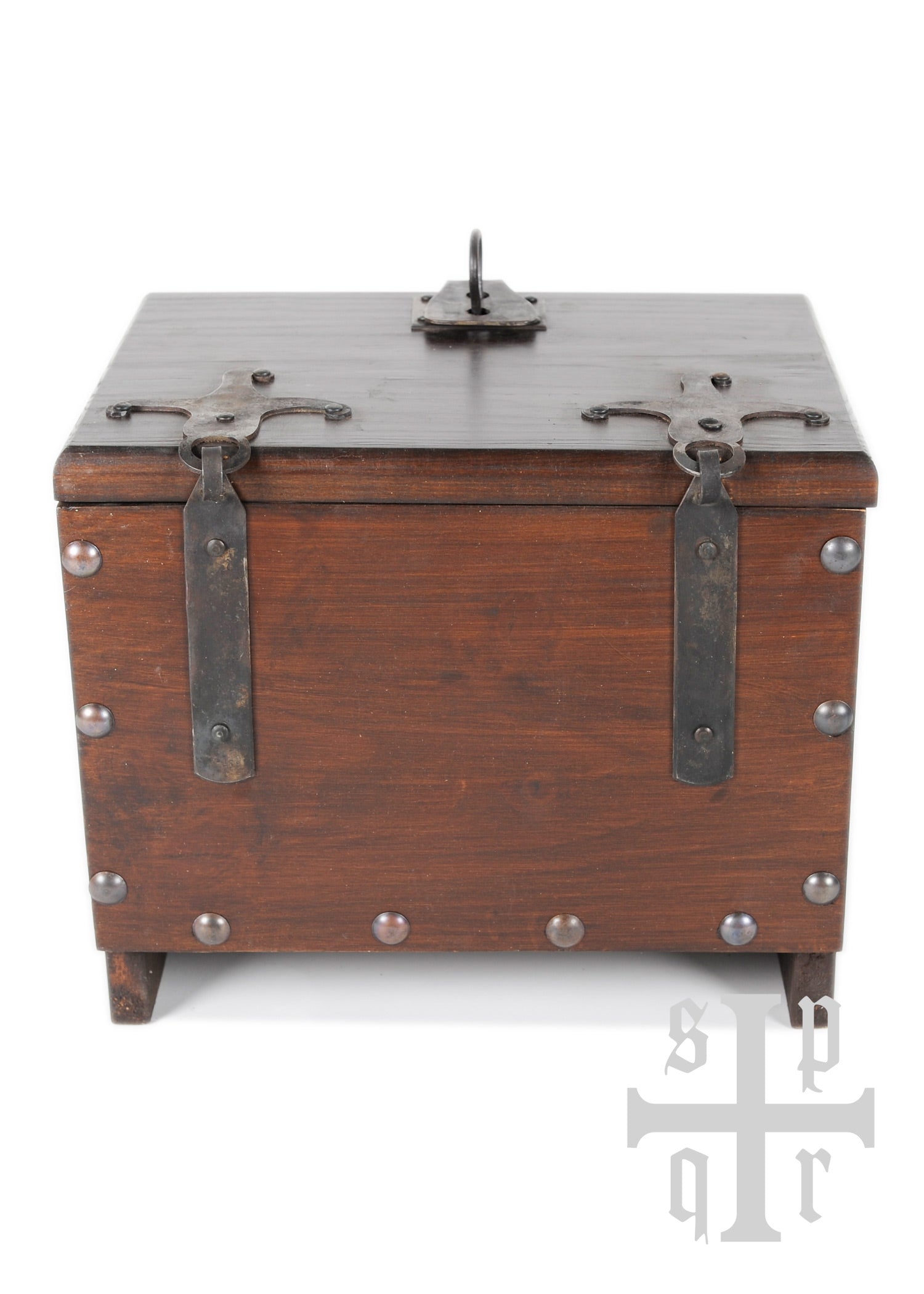 Imagen única de: Caja Vikinga De Madera Con Motivo De Serpiente Midgard, Aprox. 33 X 25 X 28 Cm