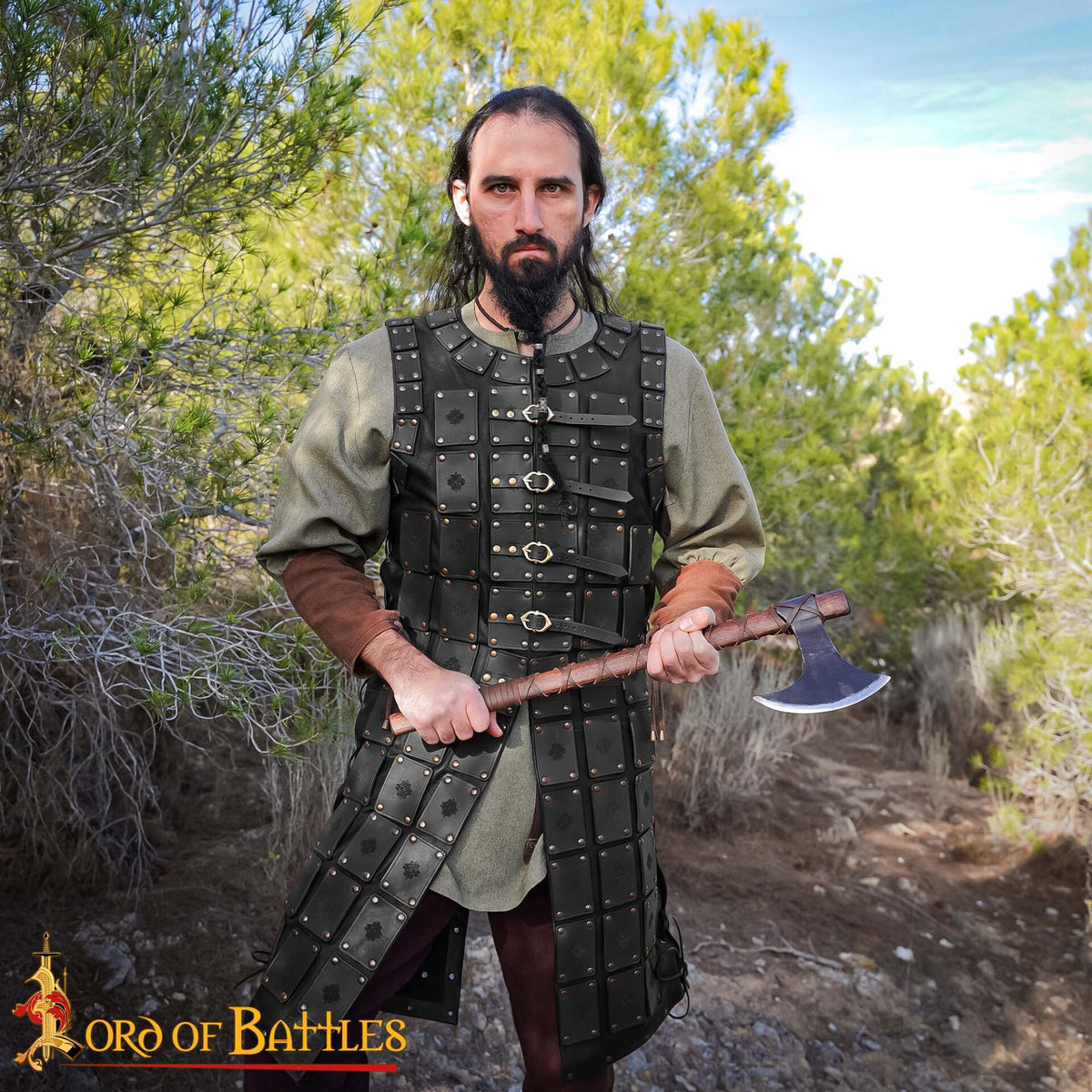 Armadura de Escamas de Cuero The North Warrior - M/L - imagen 12