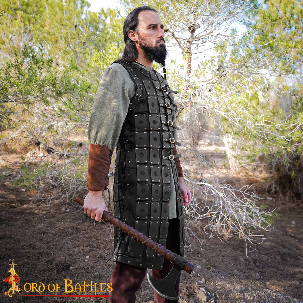 Armadura de Escamas de Cuero The North Warrior - M/L - imagen 10