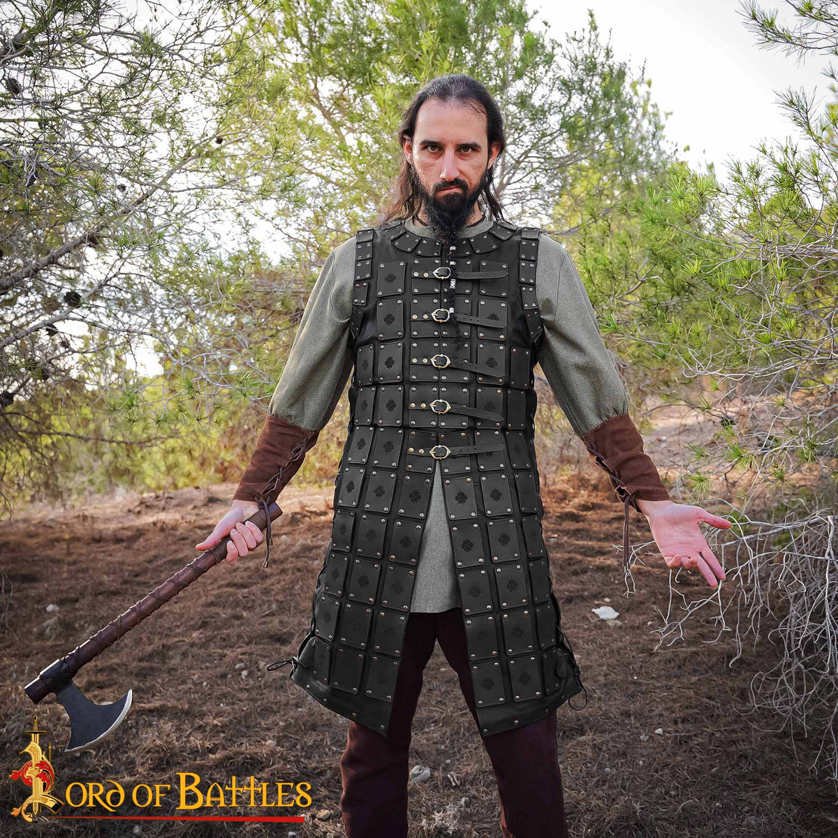 Armadura de Escamas de Cuero The North Warrior - M/L - imagen 11