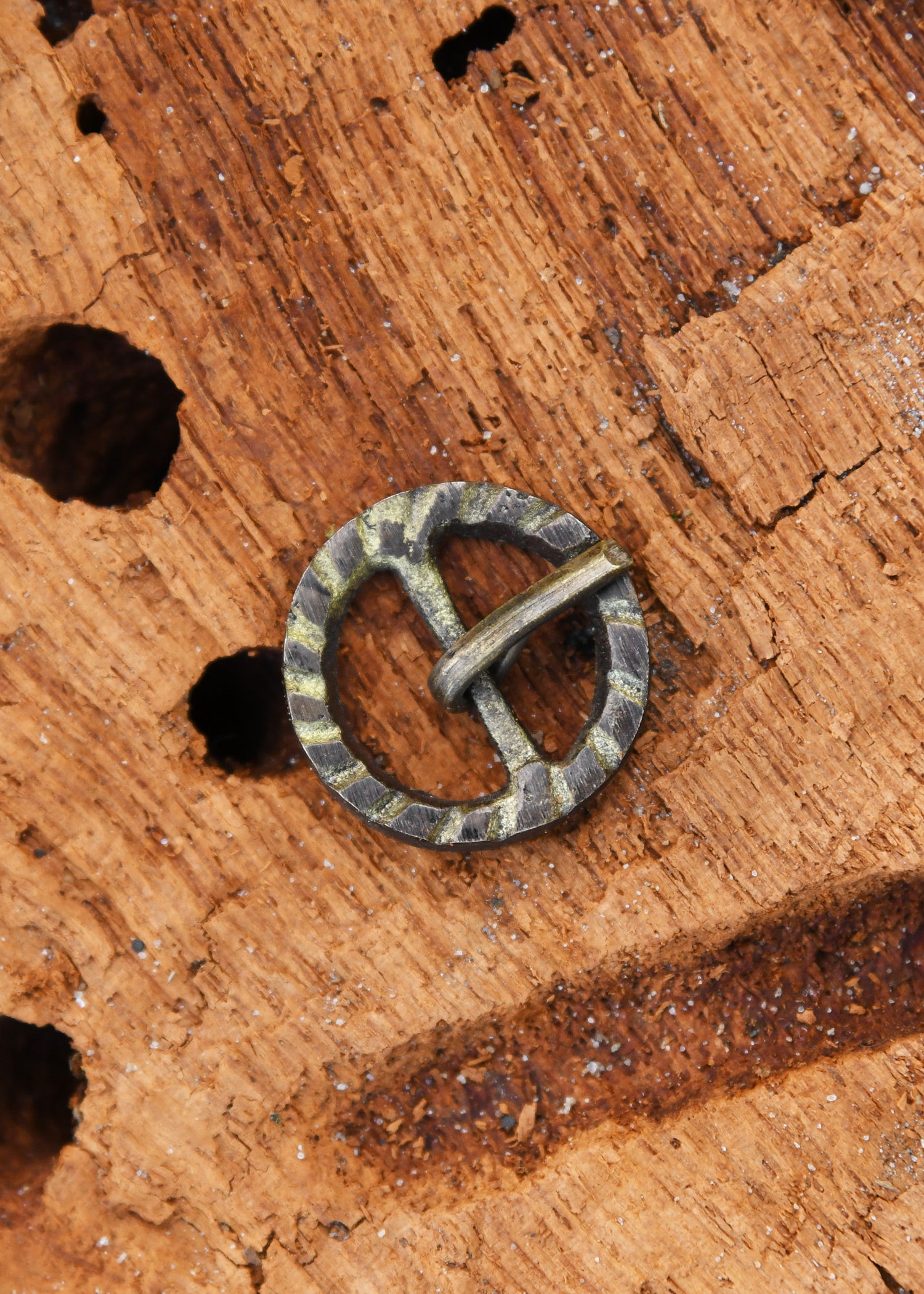 Imagen única de: Hebilla De Latón De La Baja Edad Media, Nº 4