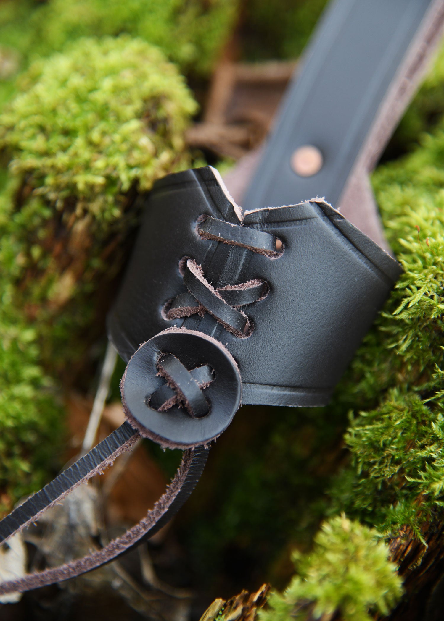 Imagen única de: Soporte Para Cinturón De Cuero Para Bocinas De 0,2 L Y 0,3 L, Marrón