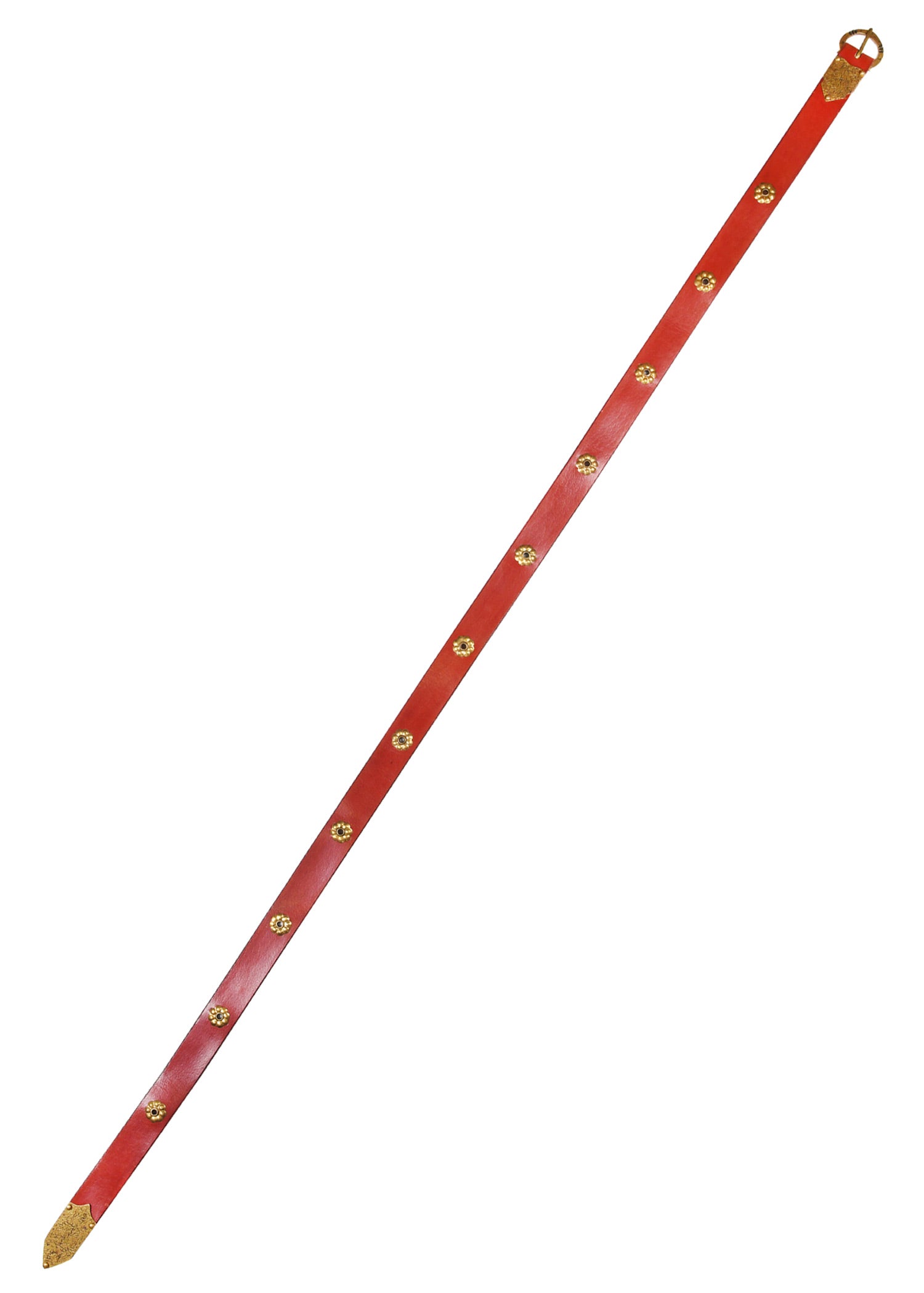 Imagen única de: Cinturón Medieval Con Motivos Florales, Aprox.165 Cm.