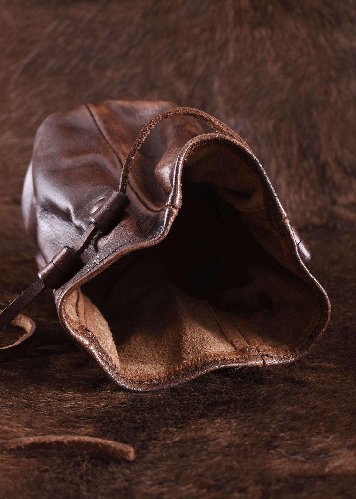 Imagen única de: Bolso Grande De Piel, Marrón