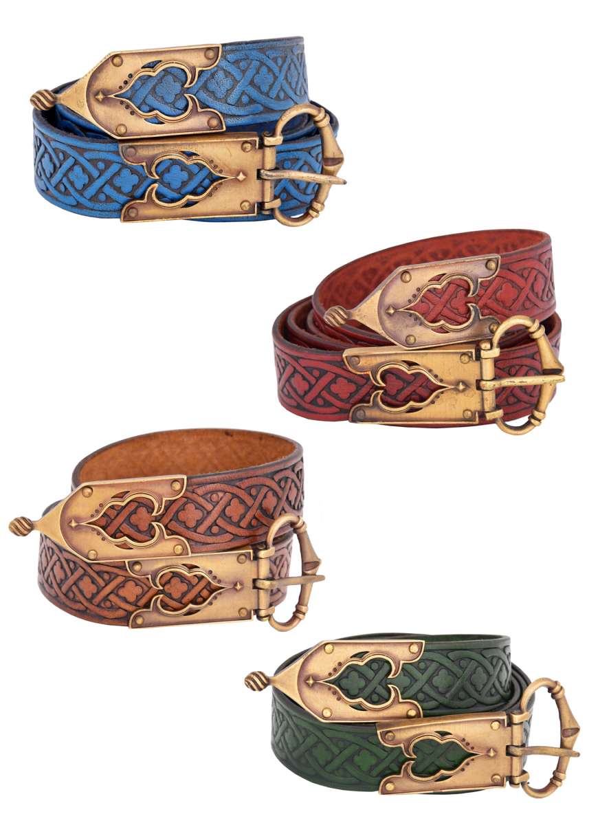 Cinturón Medieval de Cuero Siglos XIII-XV – Varios Colores