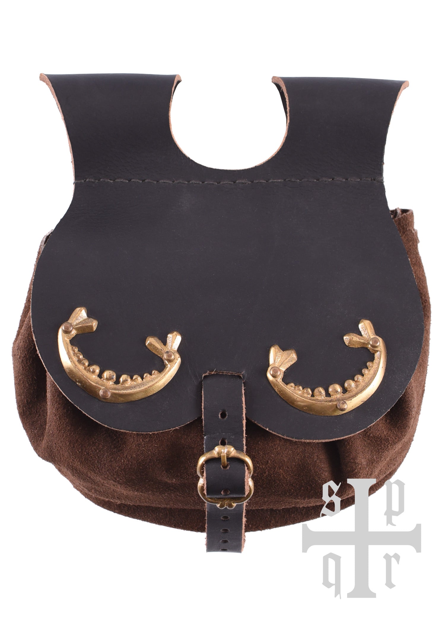 Imagen única de: Riñonera Medieval De Piel, Varios Colores.