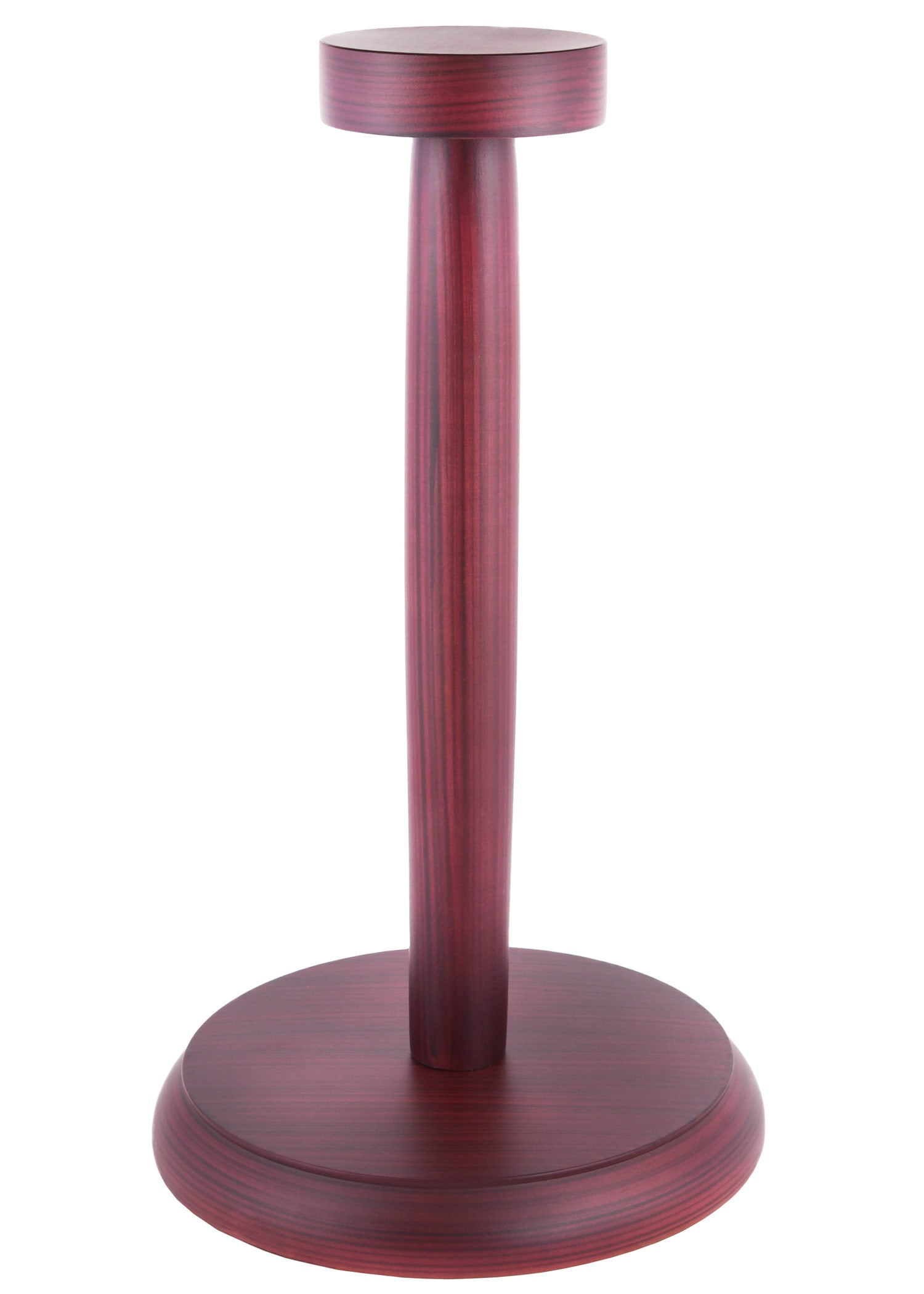 Imagen única de: Soporte Para Casco De Madera Con Placa Base Redonda