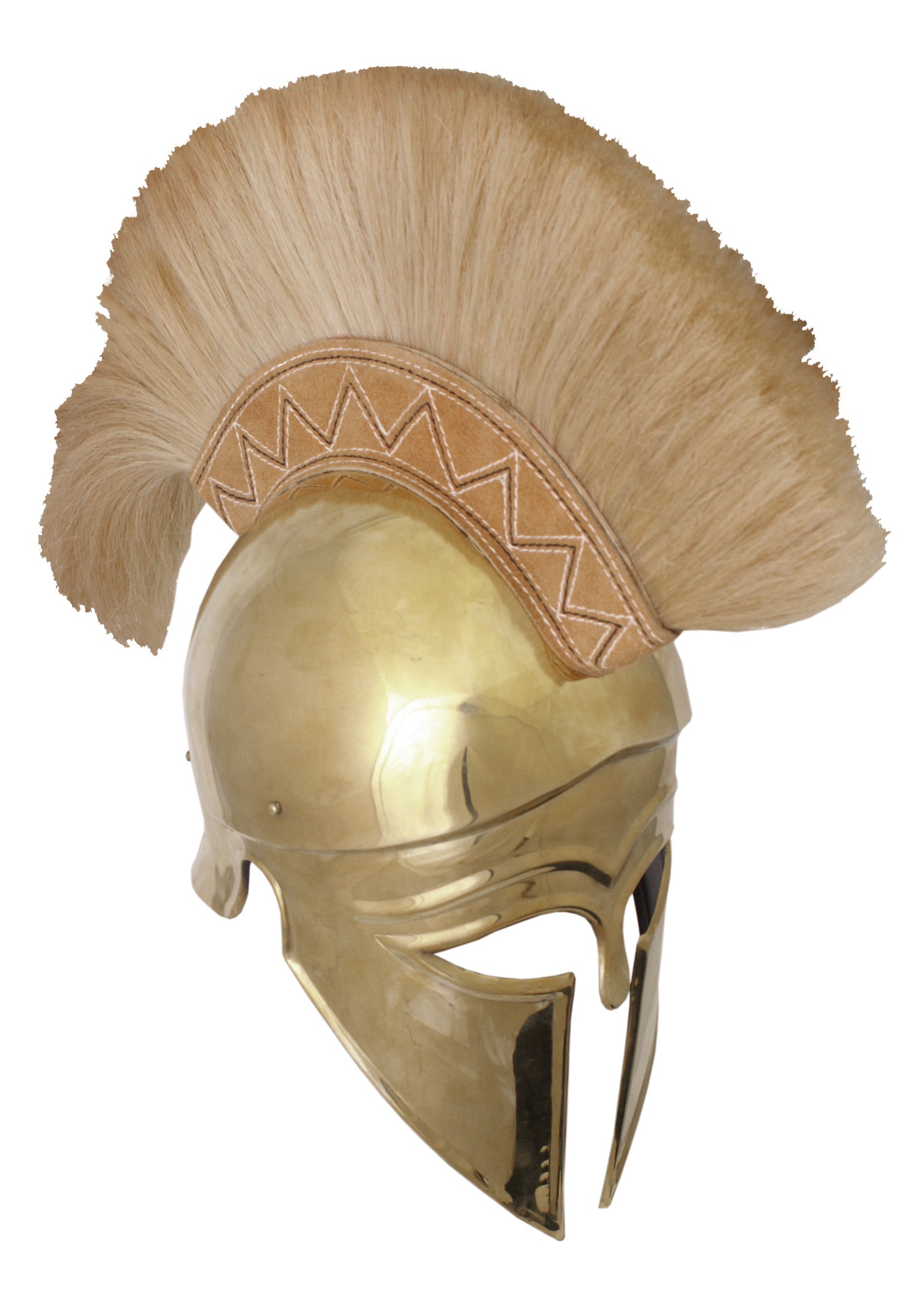 Imagen única de: Casco Italo-corintio Con Escudo, Latón De 1,3 Mm