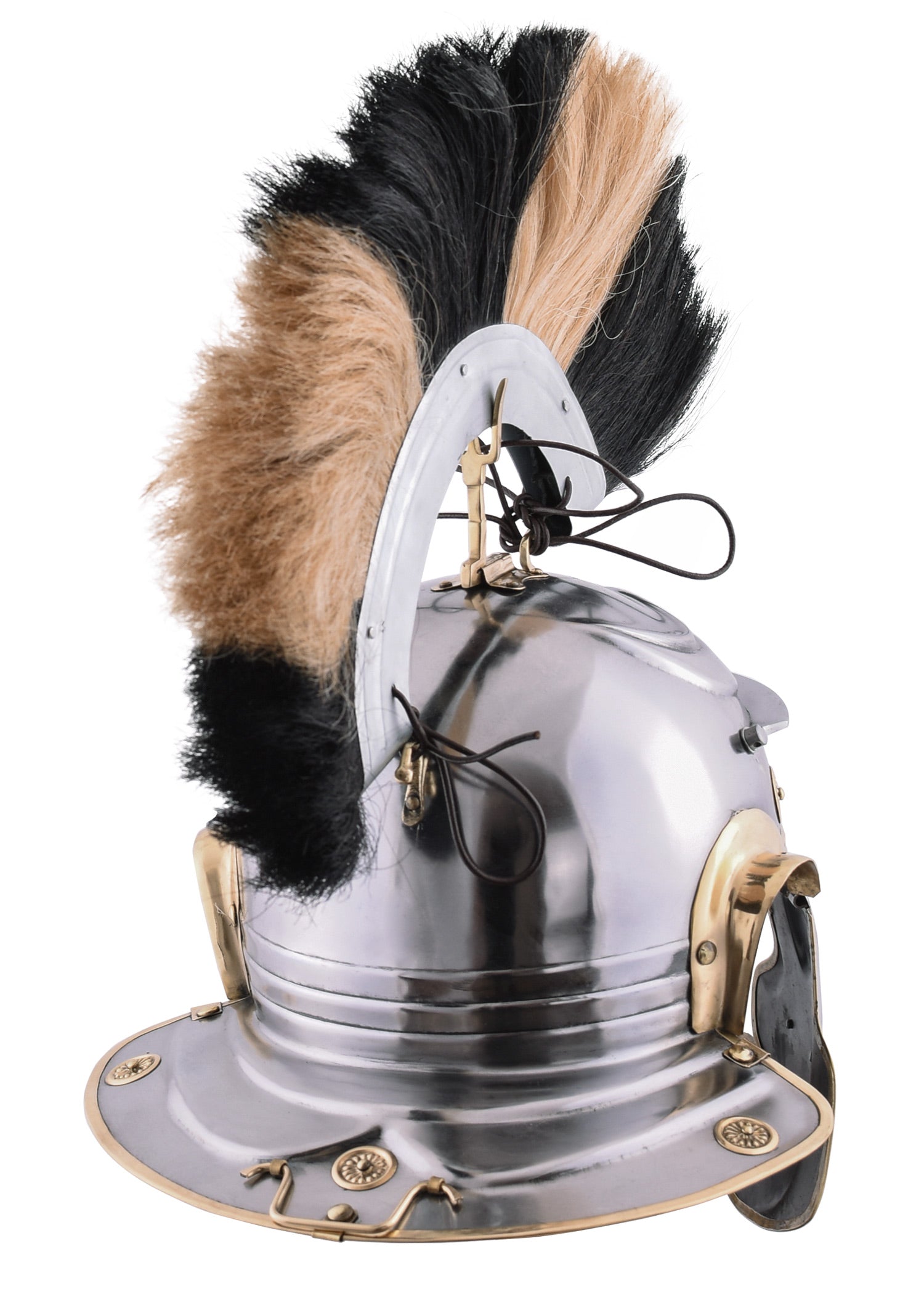 Casco Romano Imperial Galo -G- Weisenau De Acero Con Casquillo De Casco - Tienda Medieval.