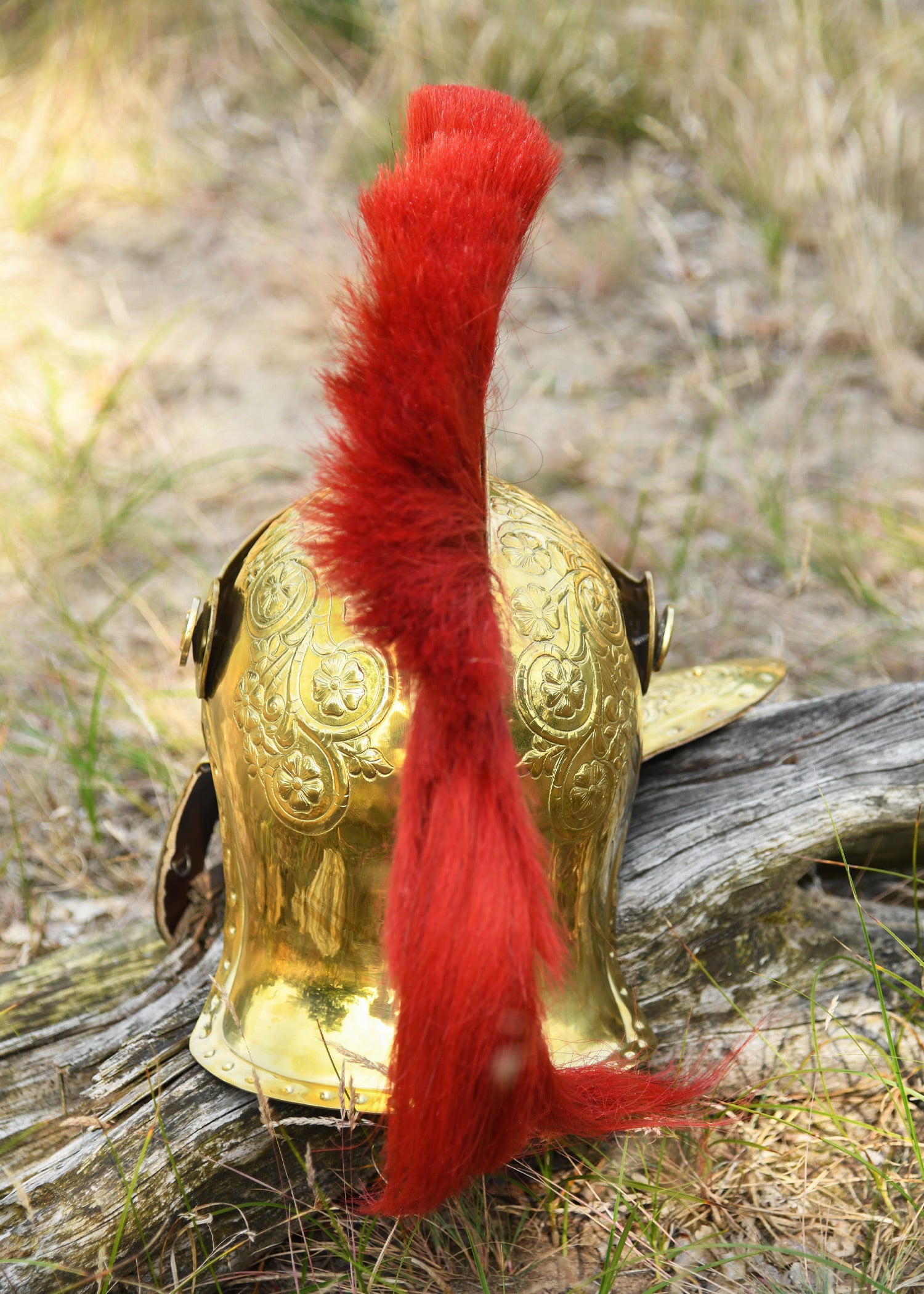 Imagen única de: Magnífico Casco De La Guardia Pretoriana Romana, Latón