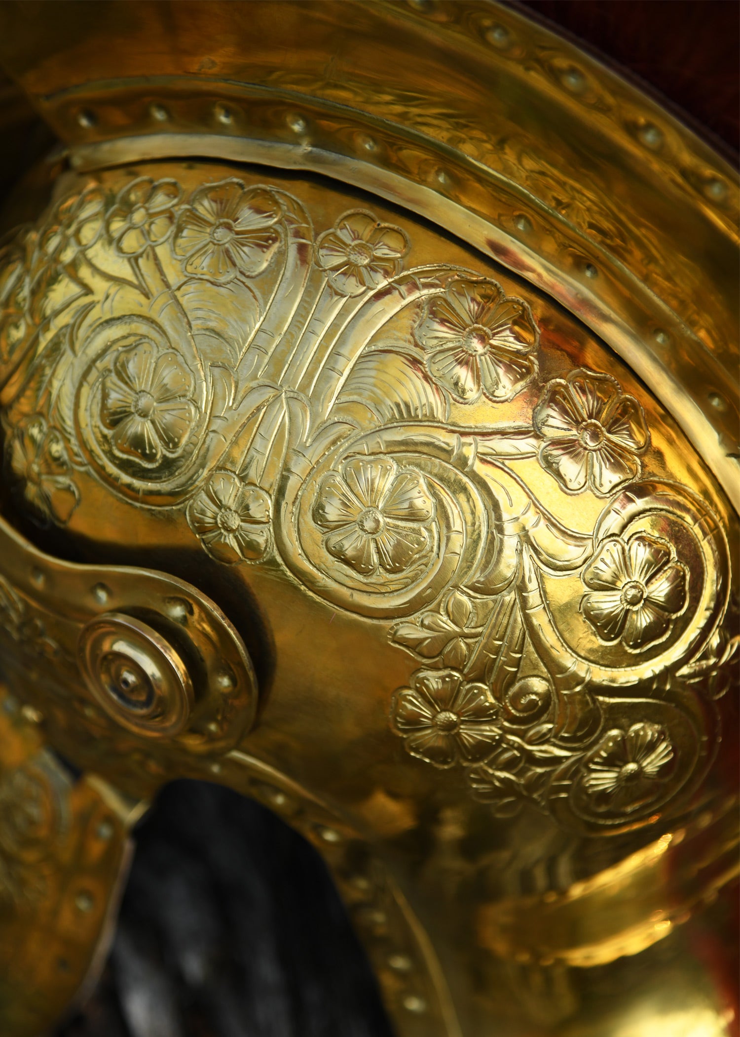 Imagen única de: Magnífico Casco De La Guardia Pretoriana Romana, Latón