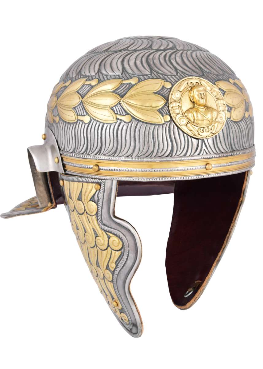 Casco de caballería romana de Xanten del siglo I