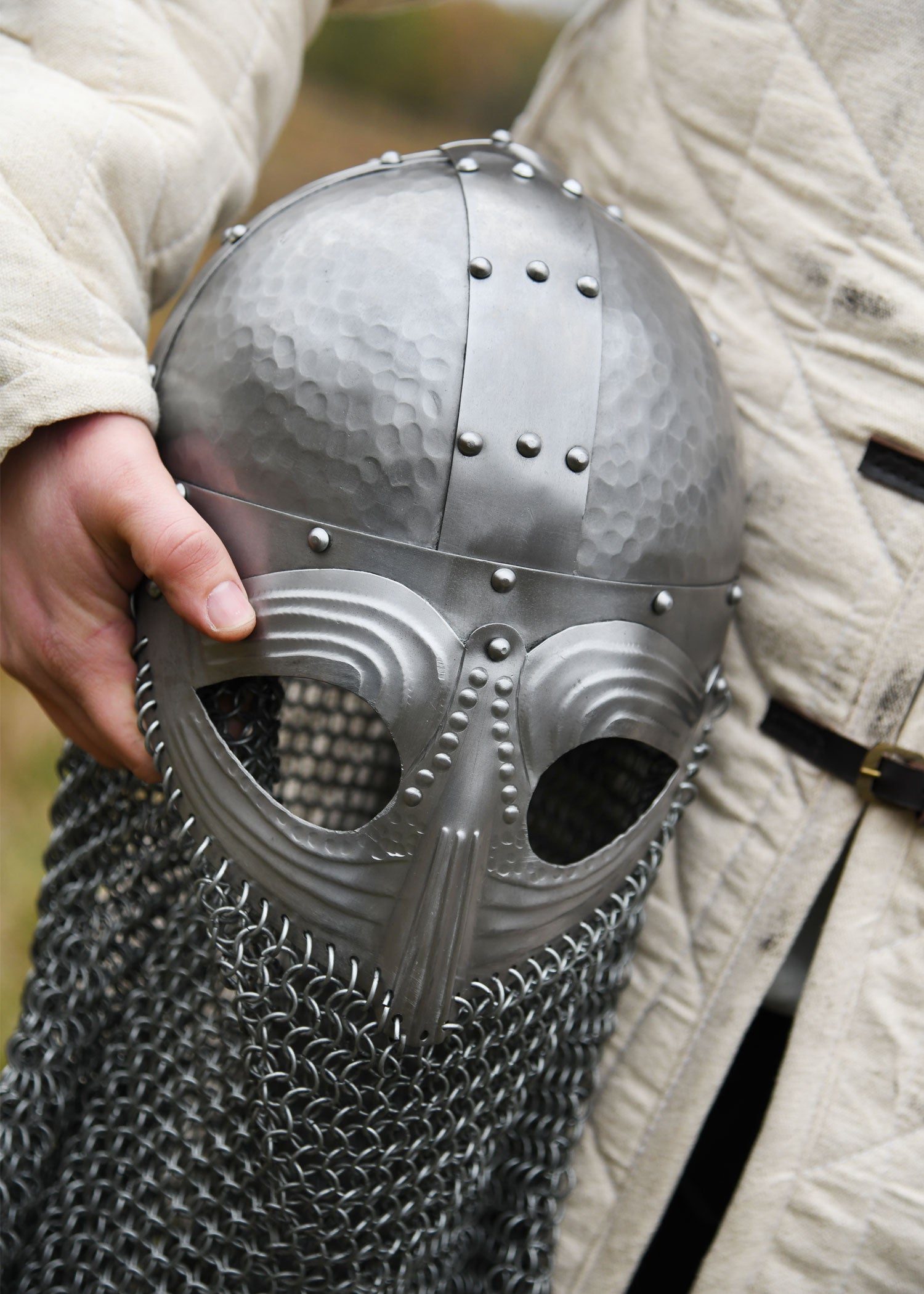 Imagen única de: Casco Vendel Con Soporte De Cadena, Acero De 1,2 Mm