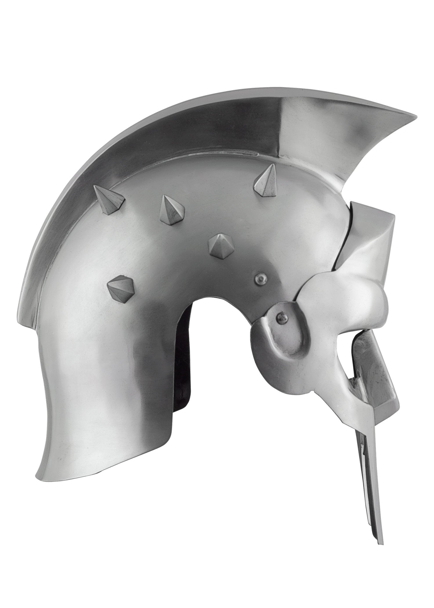 Imagen única de: Casco De Gladiador Maximus Con Incrustaciones De Cuero Con Espinas.
