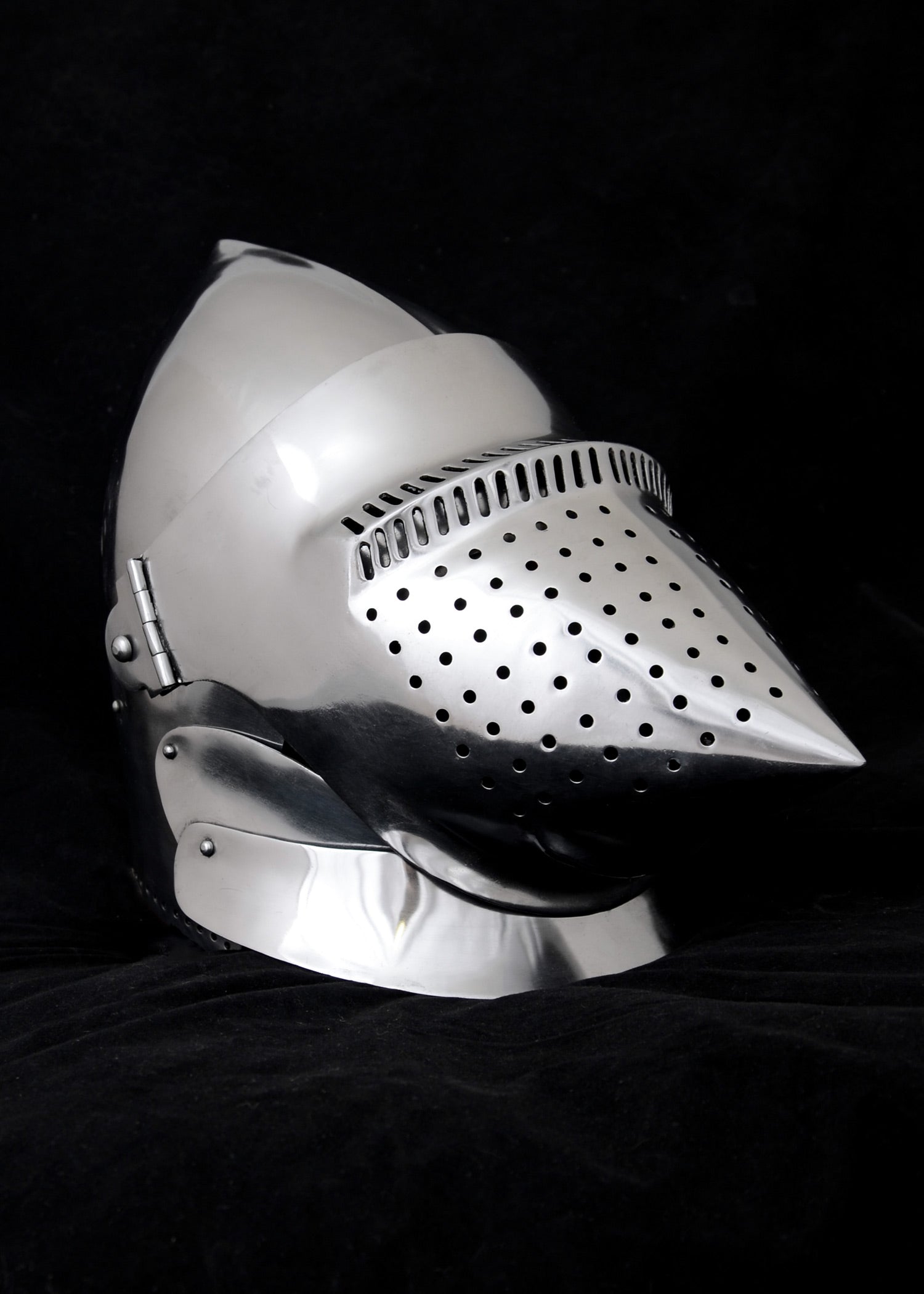 Imagen única de: Hundsgugel, Aprox. 1400, Acero De 2 Mm