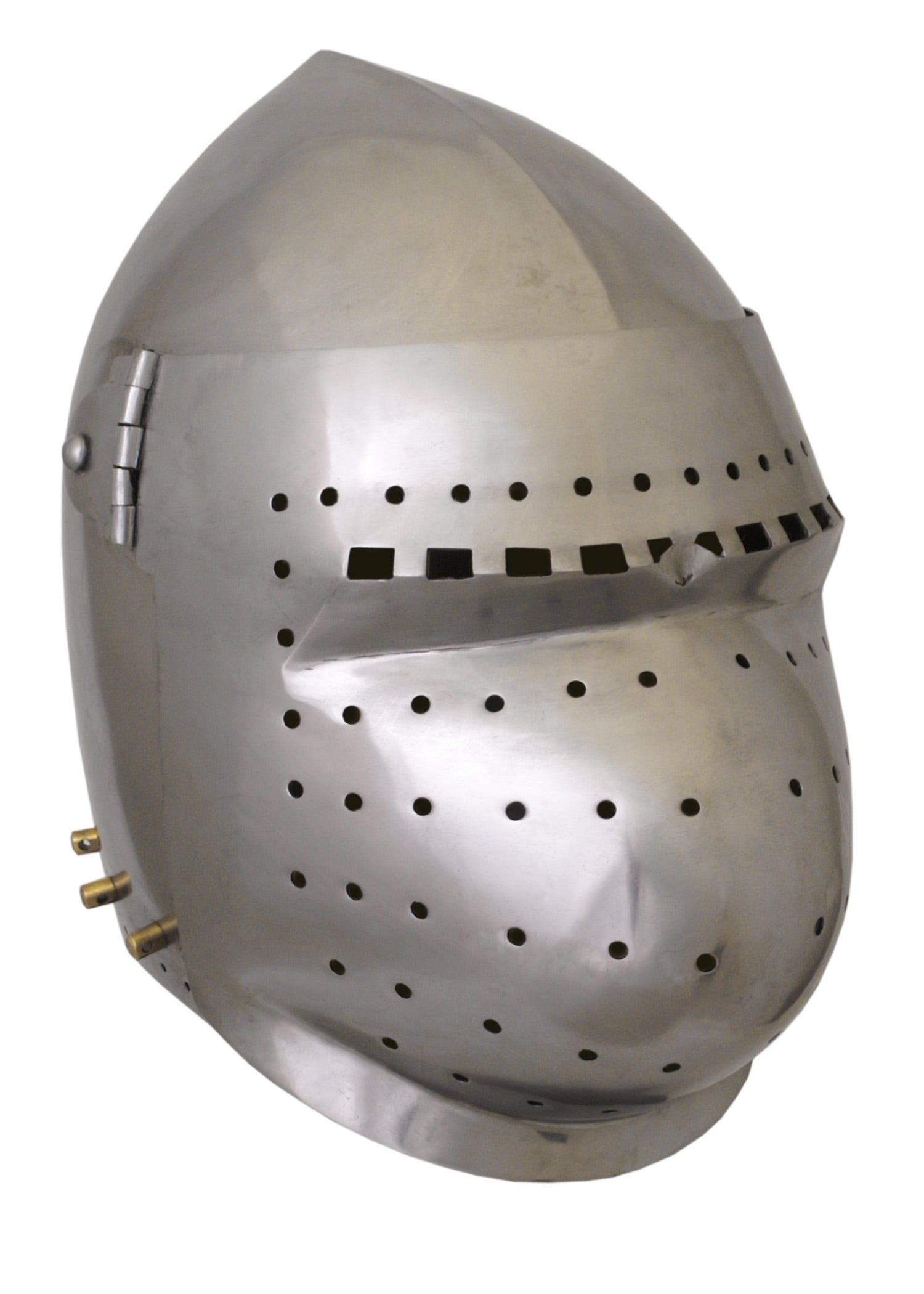 Imagen única de: Campana De Lavabo Con Visera, Siglo Xiv, Acero De 2 Mm.