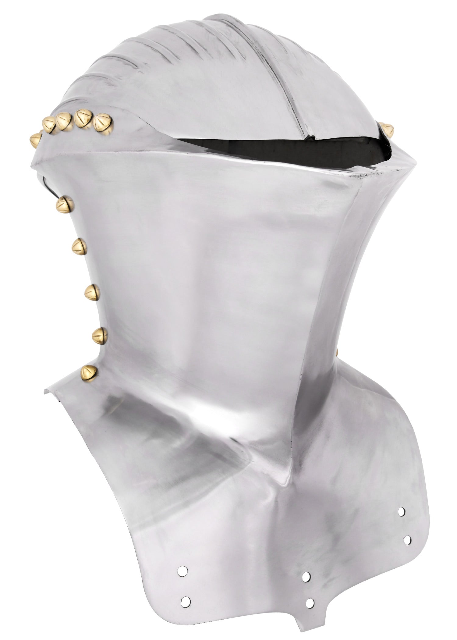 Imagen única de: Casco Perforador Alemán, Alrededor De 1500, Acero De 1,6 Mm