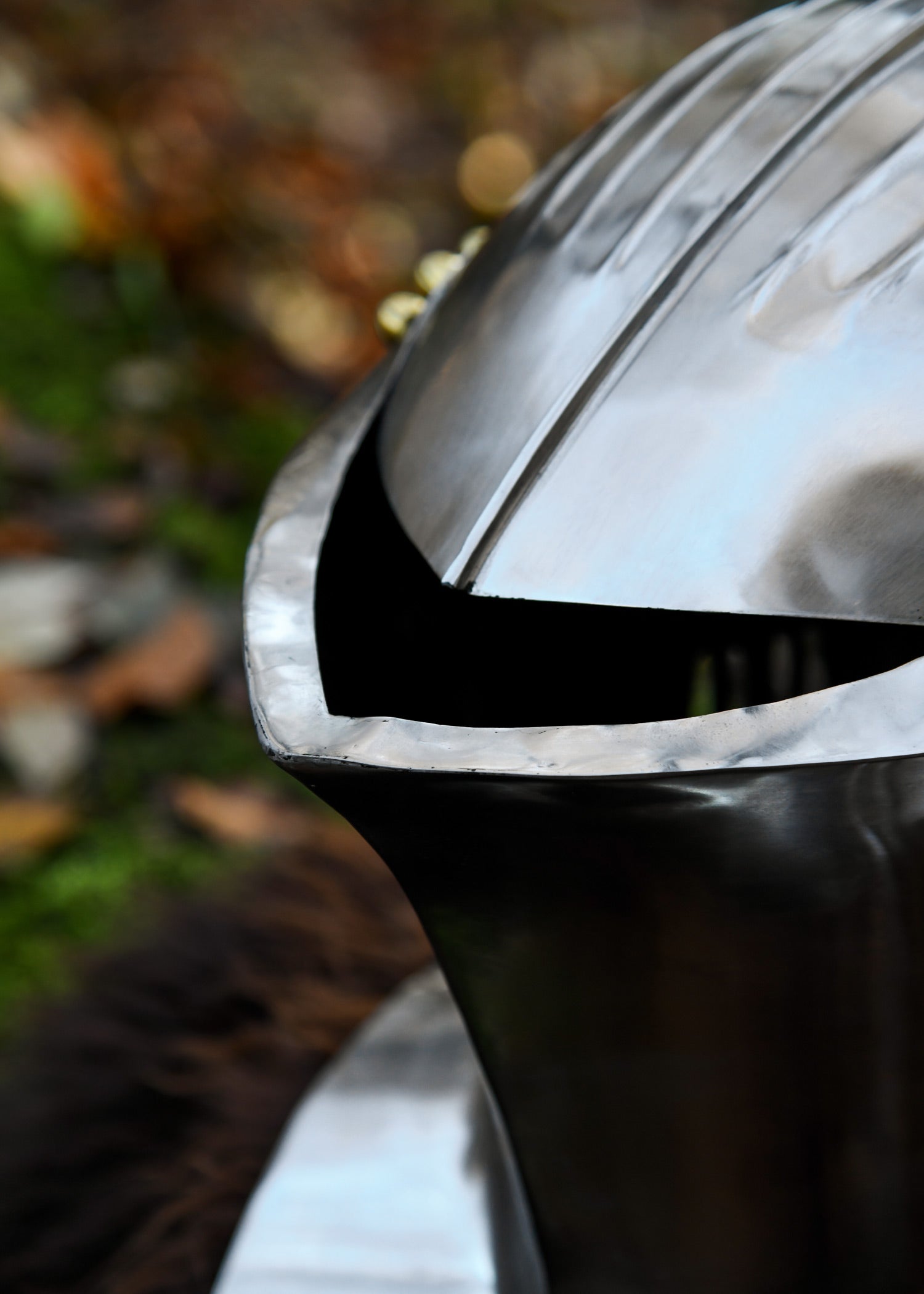 Imagen única de: Casco Perforador Alemán, Alrededor De 1500, Acero De 1,6 Mm