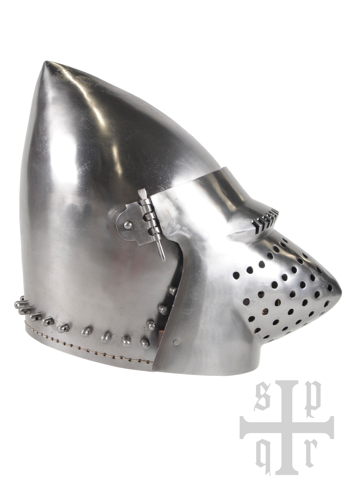 Imagen única de: Hundsgugel, Casco Medieval, Castillo De Churburg Aprox. 1395, Acero De 1,2 Mm.