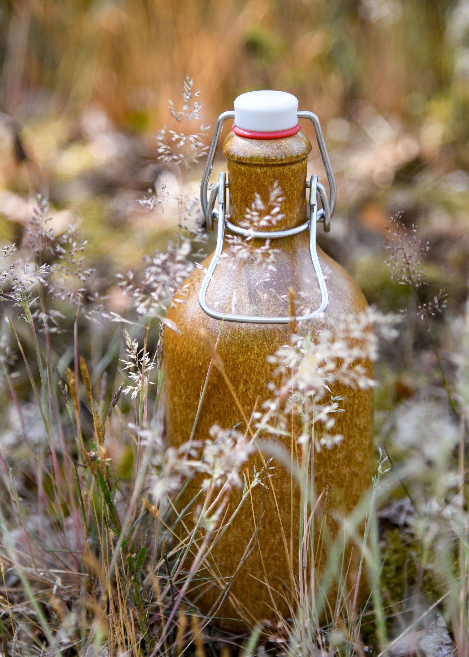 Imagen única de: Botella De Barro Con Tapa Abatible, 0,5 Litros