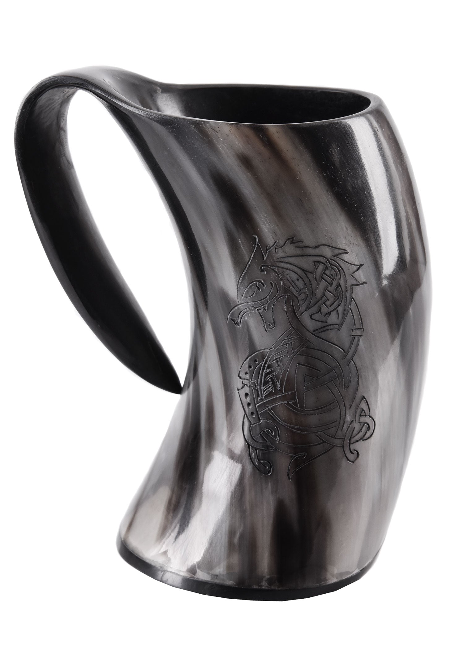 Imagen única de: Jarra Hecha De Cuerno - Fenrir, El Lobo Nórdico