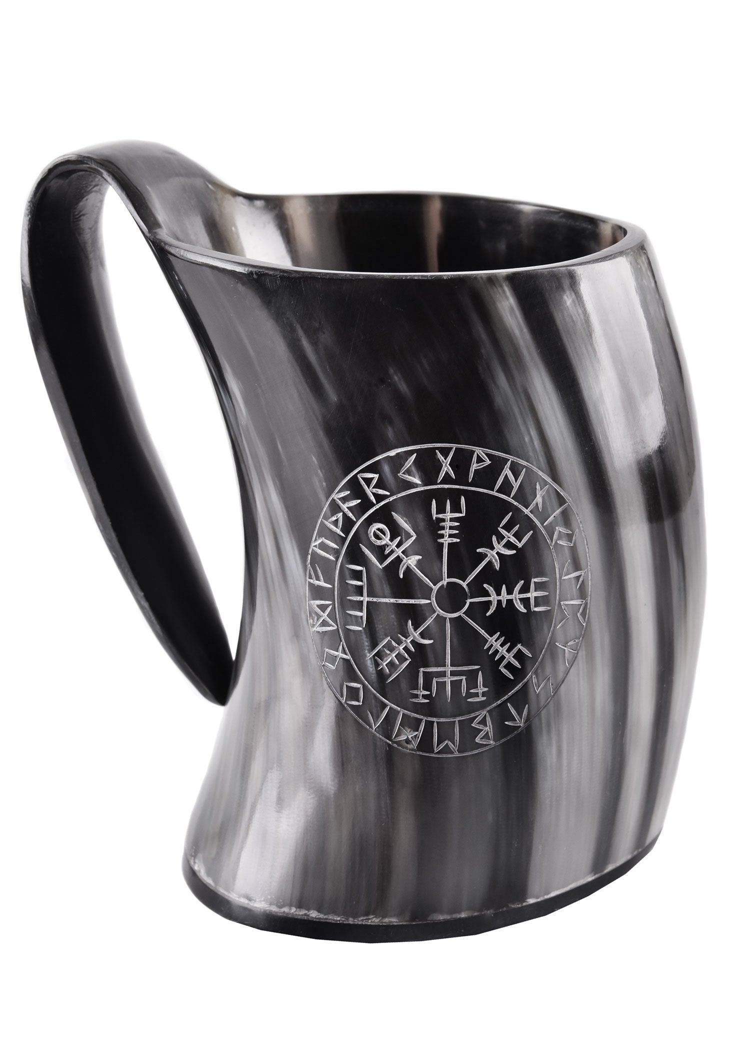Imagen única de: Jarra De Cerveza De Cuerno - Vegvísir