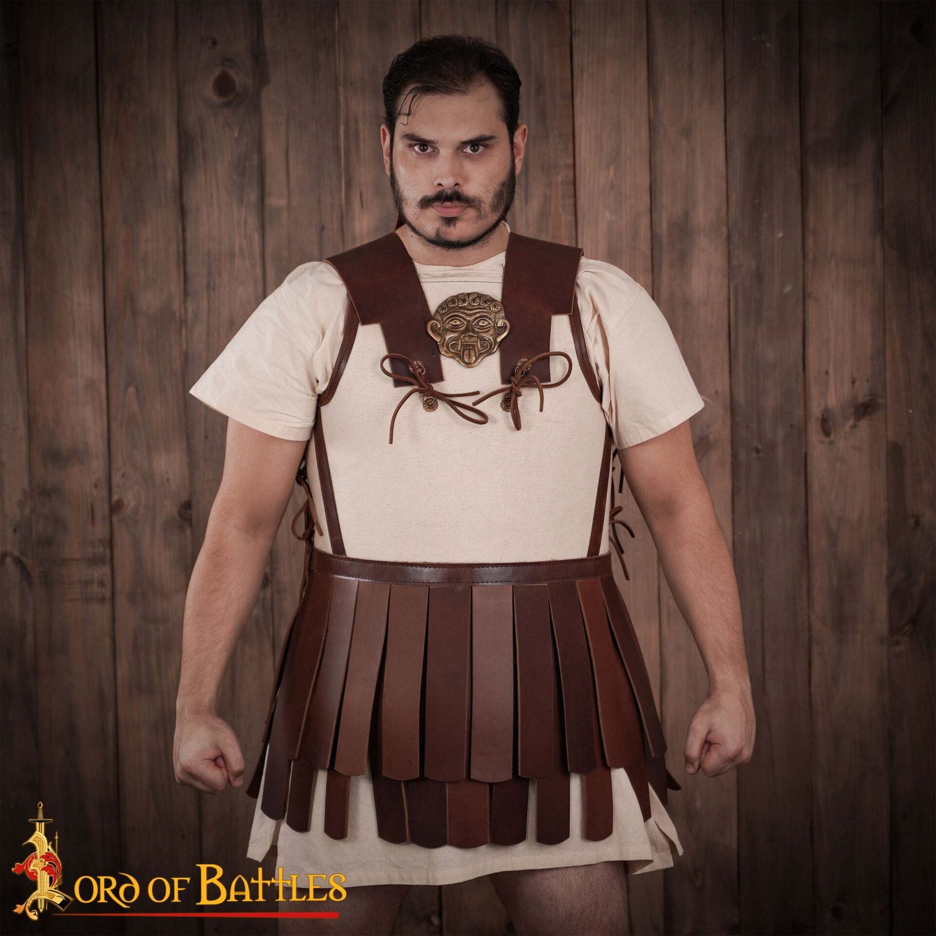 Linothorax Macedonian Greek Breastplate of Linen and Leather