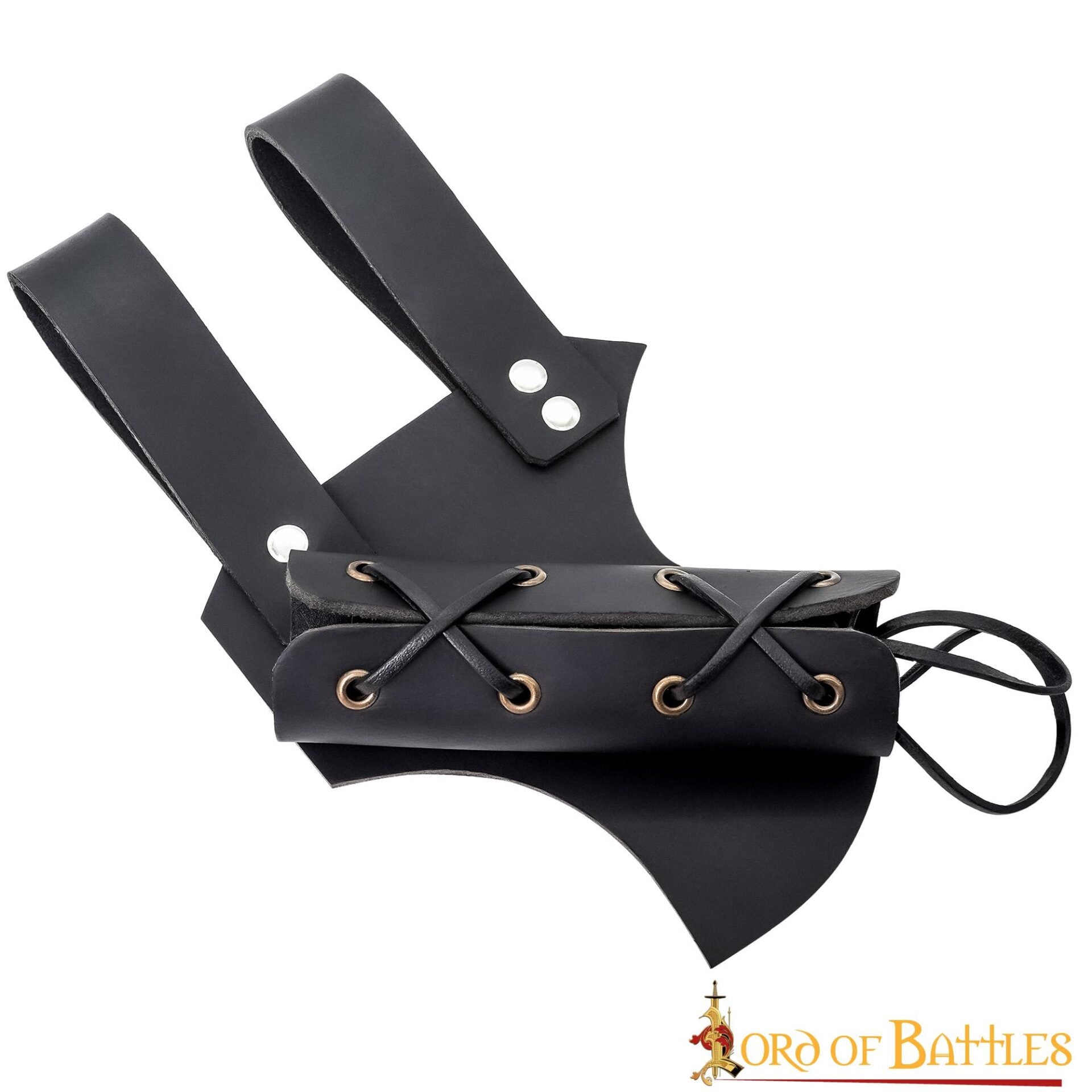 Portaespada de cuero ajustable 3 mm con funda entrelazada para cinturón - imagen 14