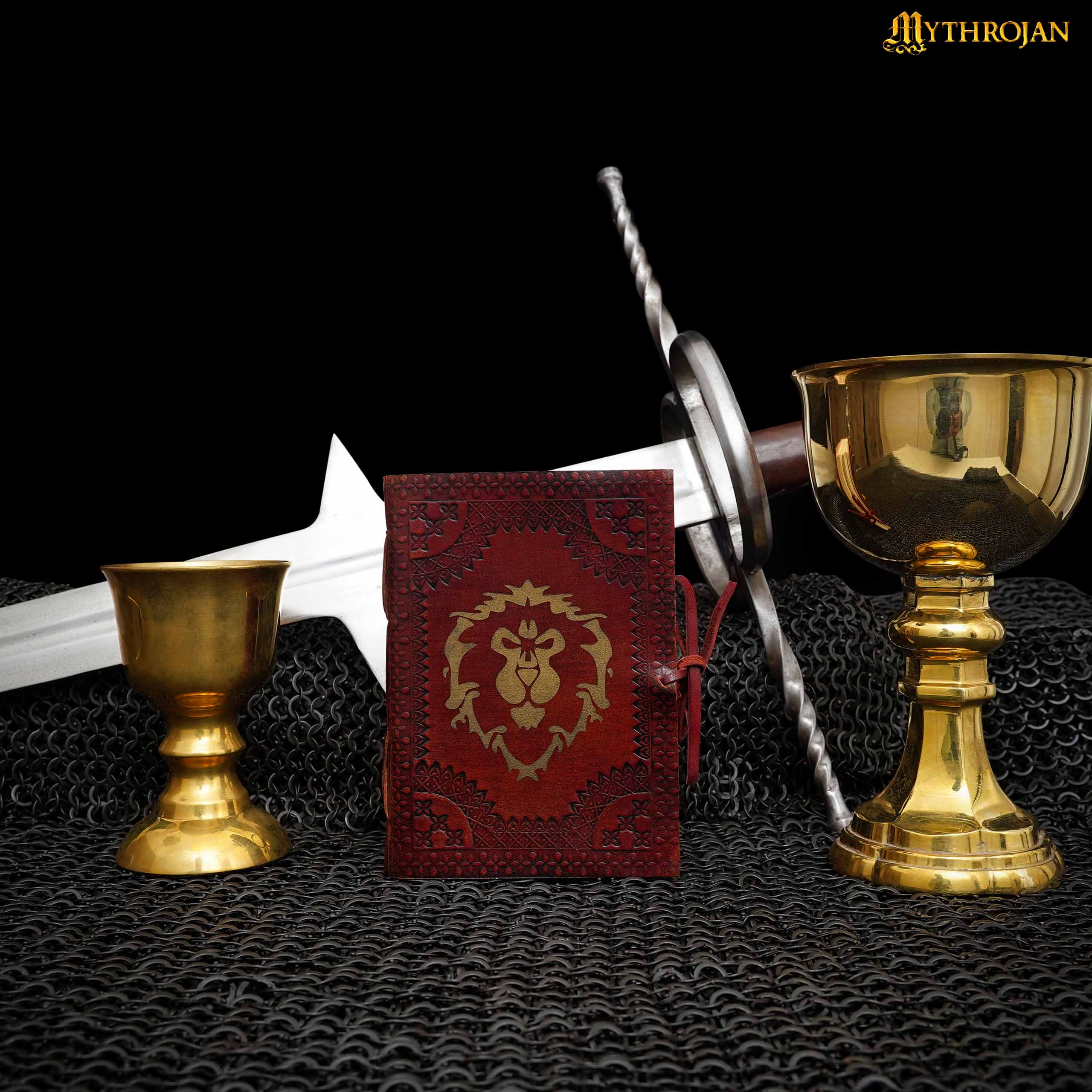 Imagen única de: Mythrojan para la Alianza Diario Warcraft Marrón 5x7 Pulgadas