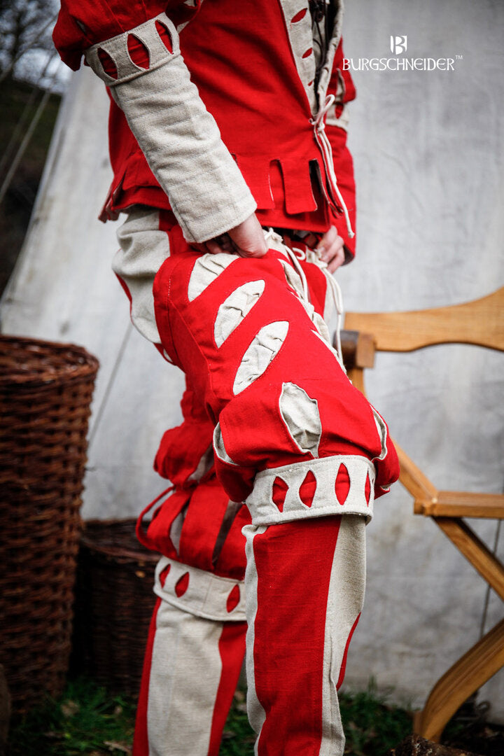 Imagen única de: Pantalón Landsknecht Cortes De Pierna Imperialis
