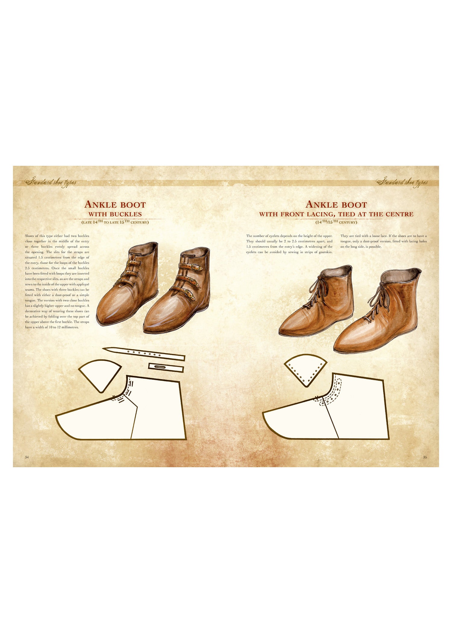 Imagen única de: Haz Tu Propia Ropa Medieval: Zapatos De La Alta Y Baja Edad Media