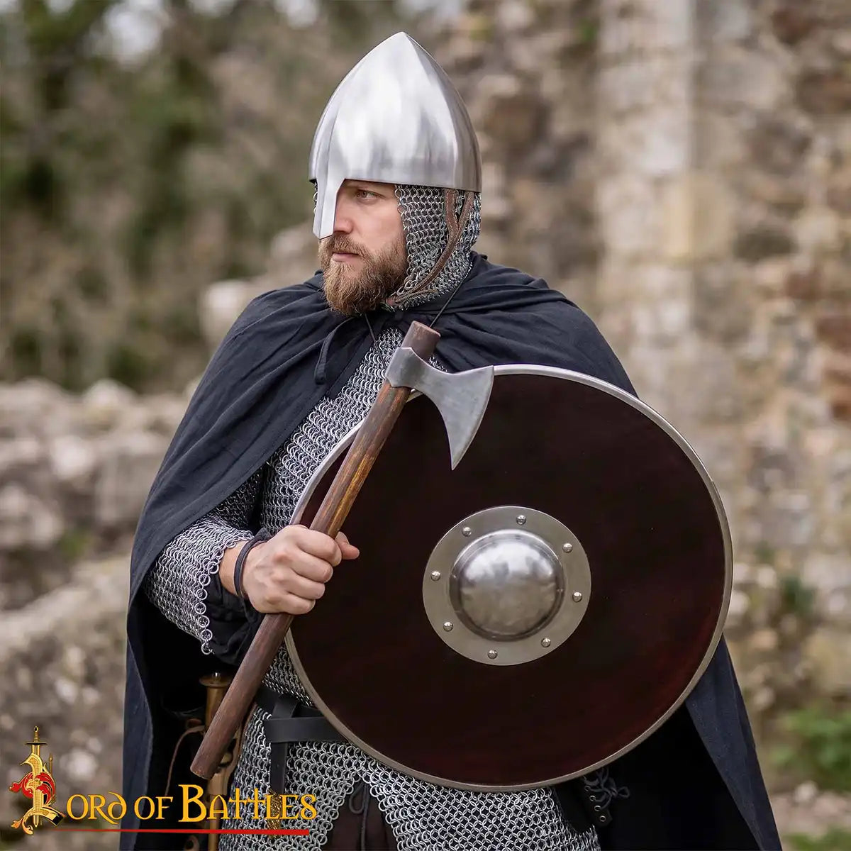 Casco nasal Olmutz — estilo vikingo y normando (siglo XI) - imagen 6