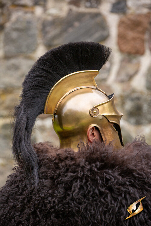 Imagen única de: Casco Corintio Con Pluma