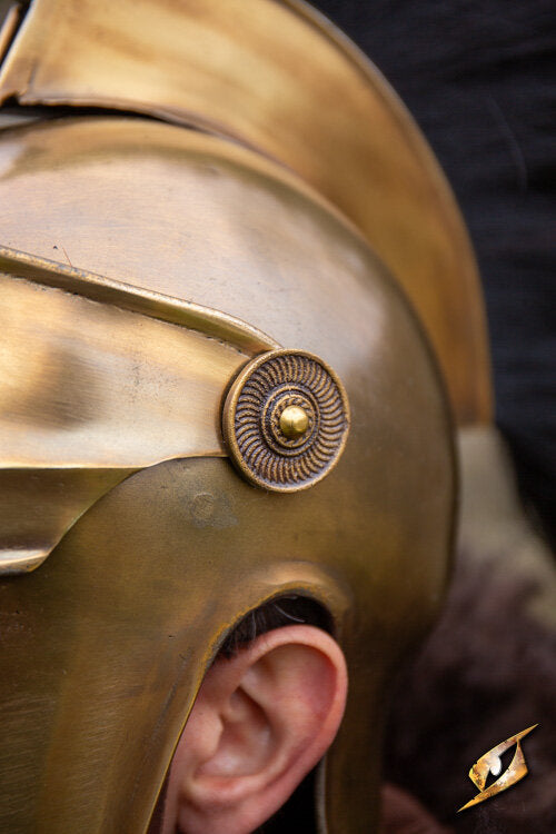 Imagen única de: Casco Corintio Con Pluma