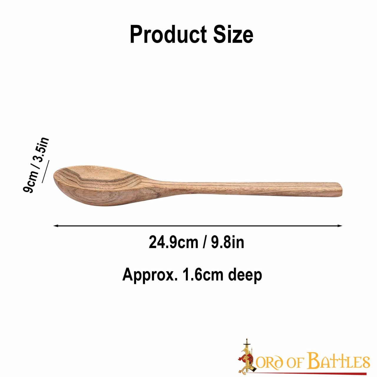 Imagen única de: Cuchara / cucharón de madera artesanal - imagen 3