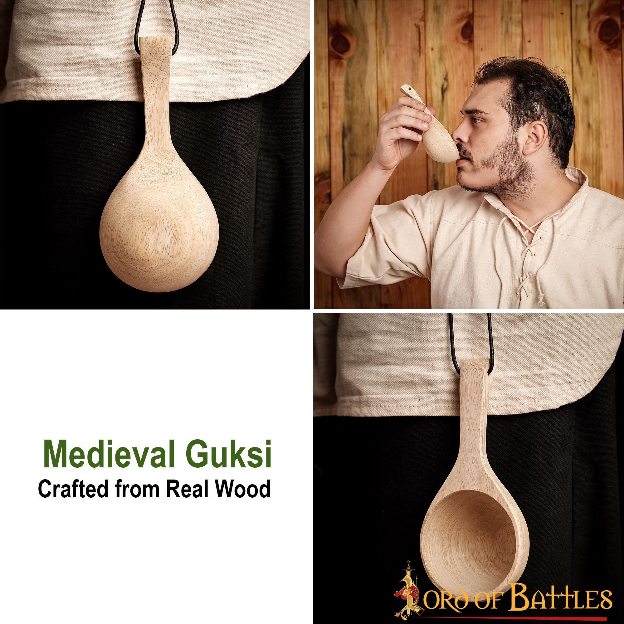 Taza Guksi de Madera Hecha a Mano - Imagen 10