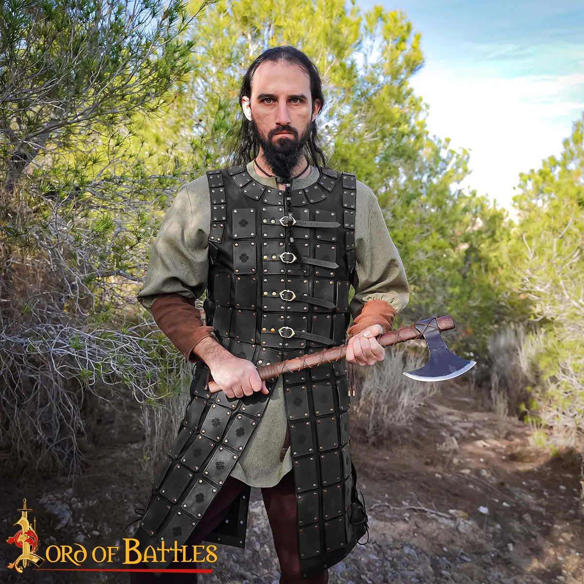 Armadura de Escamas de Cuero The North Warrior - M/L - imagen 3