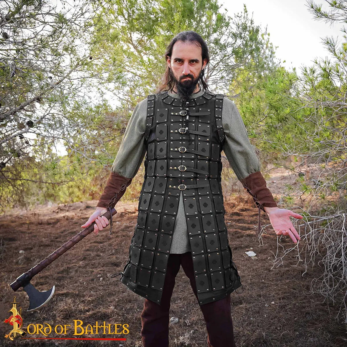 Armadura de Escamas de Cuero The North Warrior - M/L - imagen 5