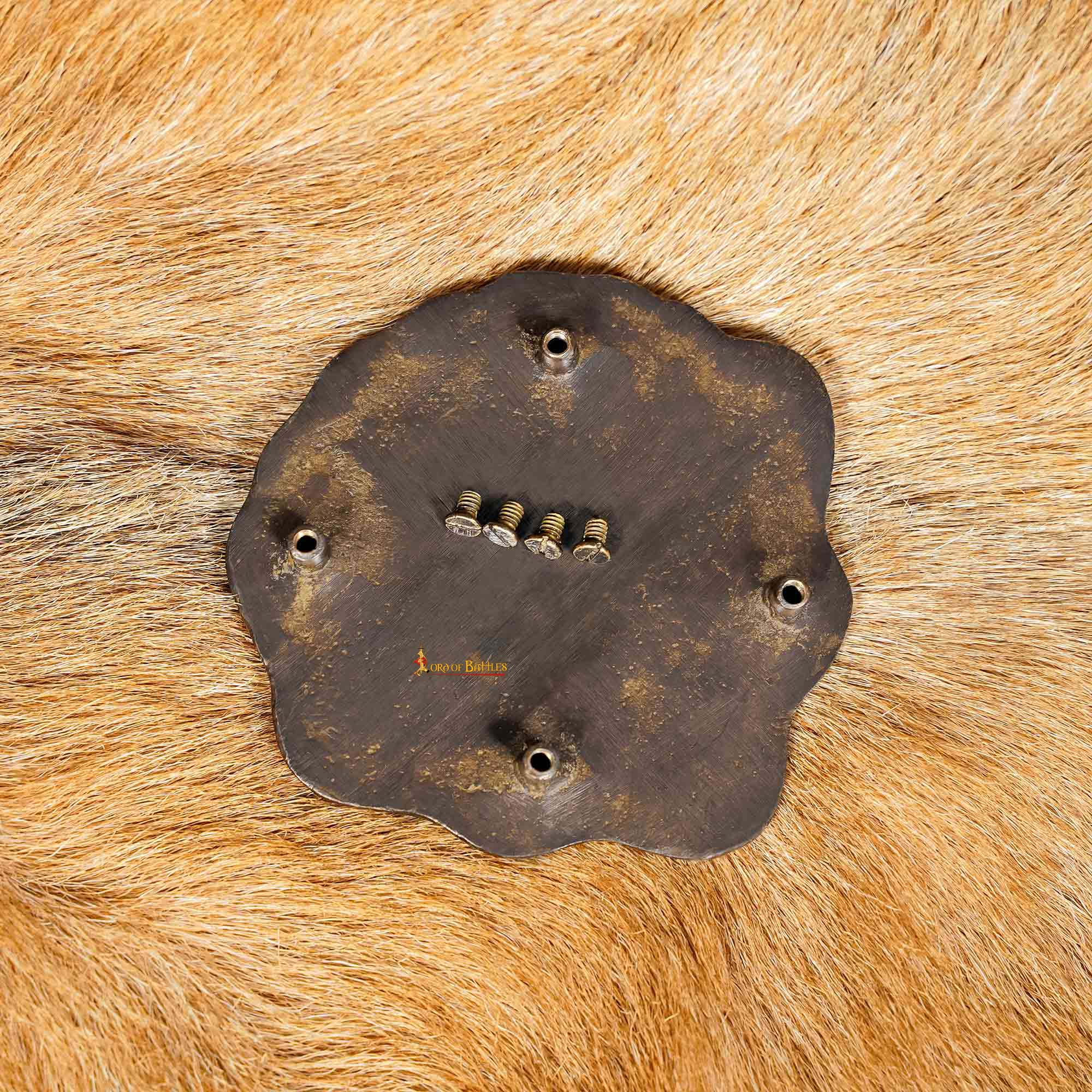 Gorgona Medusa Latón Antiguo Decoración - Imagen 5