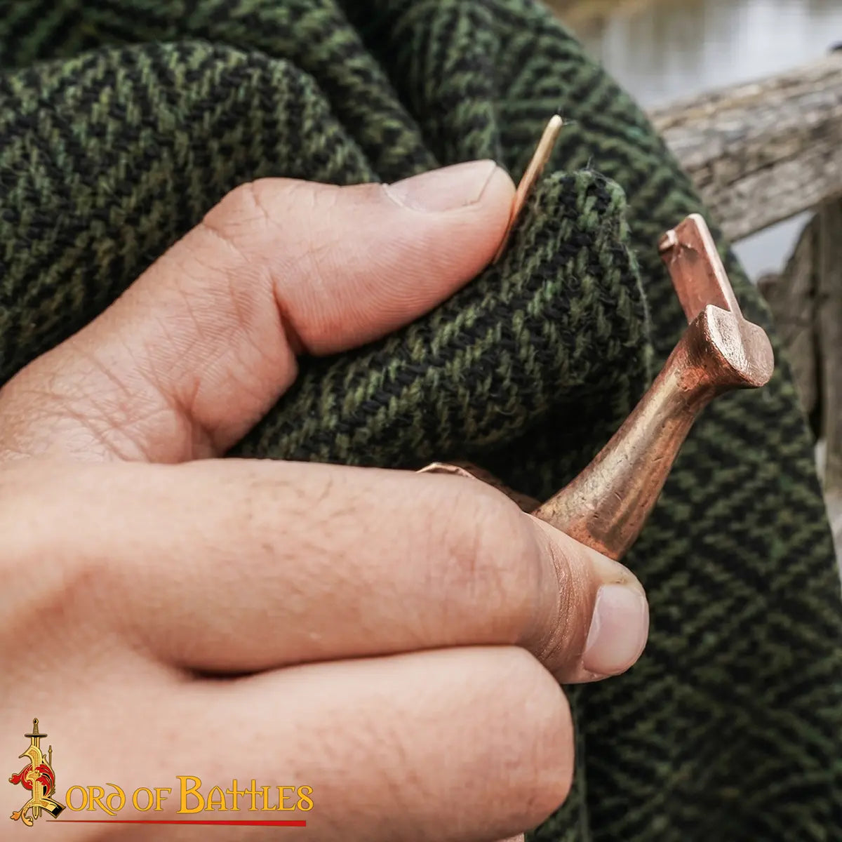 Fíbula romana de bronce (cera perdida) - imagen 6