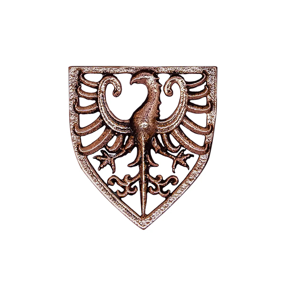 Insignia heráldica de águila en bronce — Set de 3 - imagen 20
