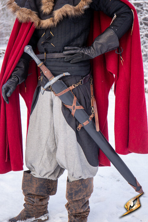 Imagen única de: Funda Para Cinturón De Espada - Cuero Sintético