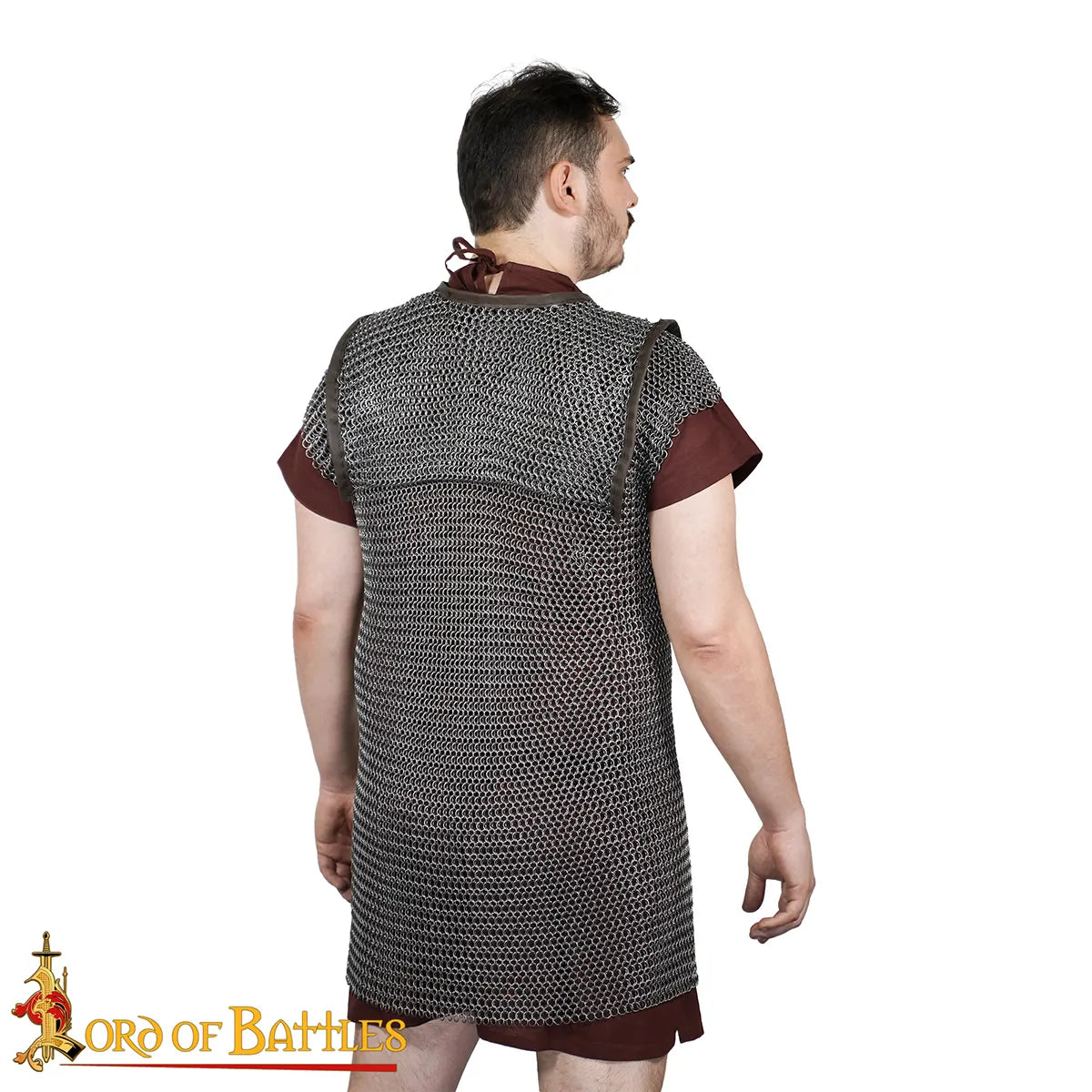 Cota de malla Lorica Hamata romana - anillas 9 mm, 16 gauge - imagen 7