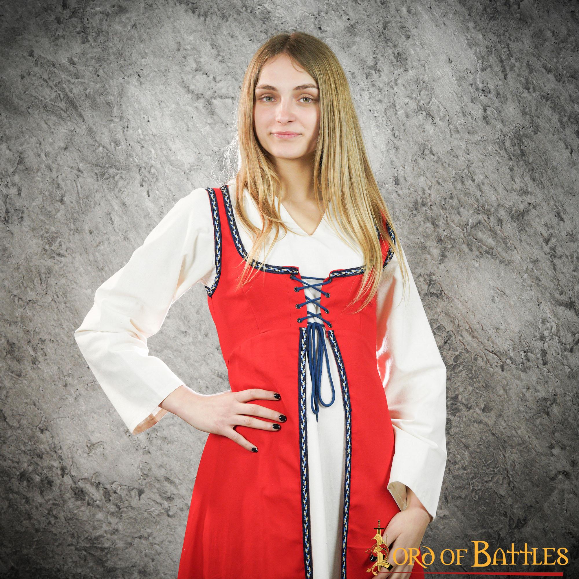 Corpiño medieval de algodón Brial para mujer - imagen 14